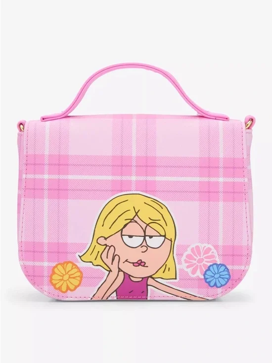 New Loungefly Disney Lizzie McGuire Pink Mini Crossbody Bag Hilary Duff - Picture 2 of 4
